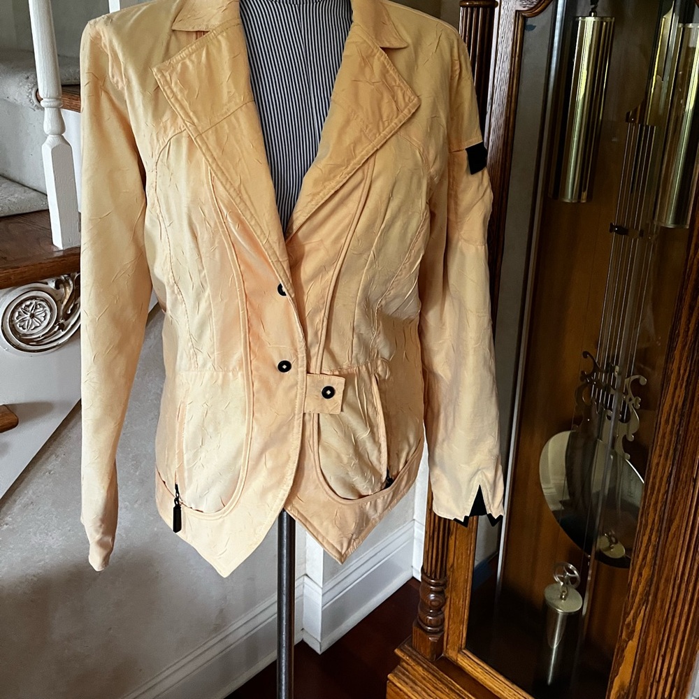 Vintage Jamie Sadock crinkle sport jacket NWT